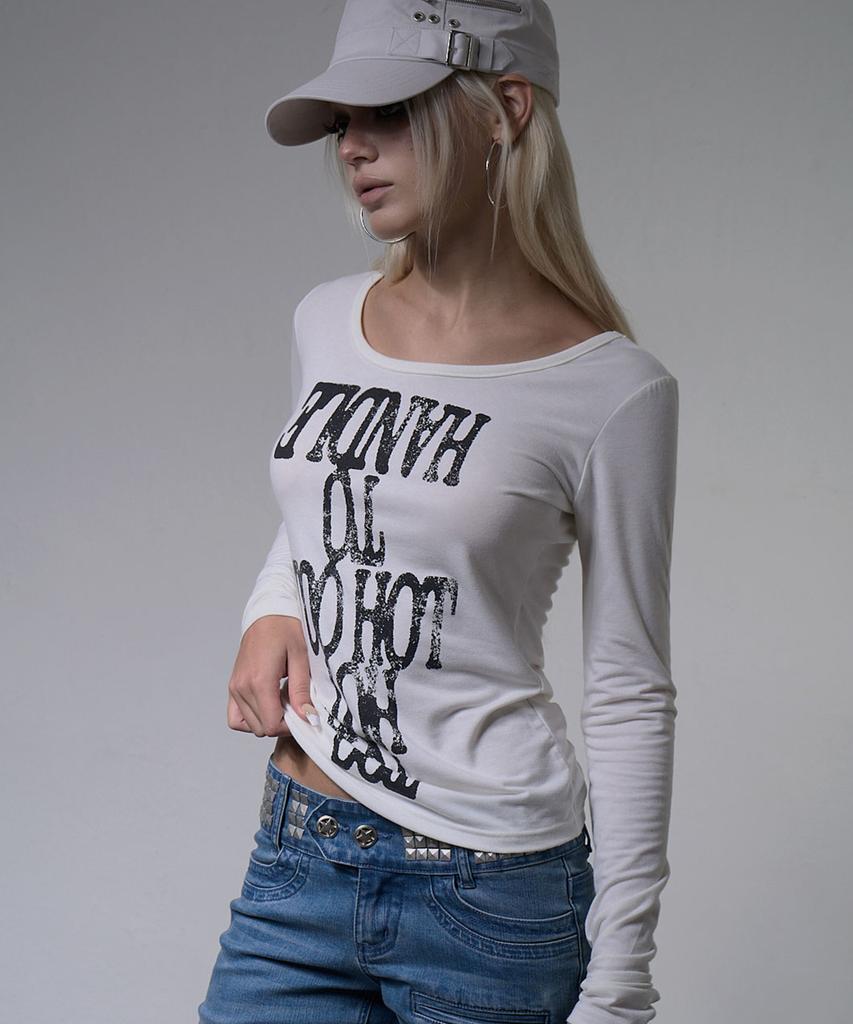 FANCY CLUB Слишком Жарко Длинный Рукав (белый) F26Zb530