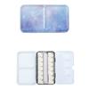 Half Pan Watercolor Tray Paint Tin Box Empty Palette Painting Storage Paint Tray