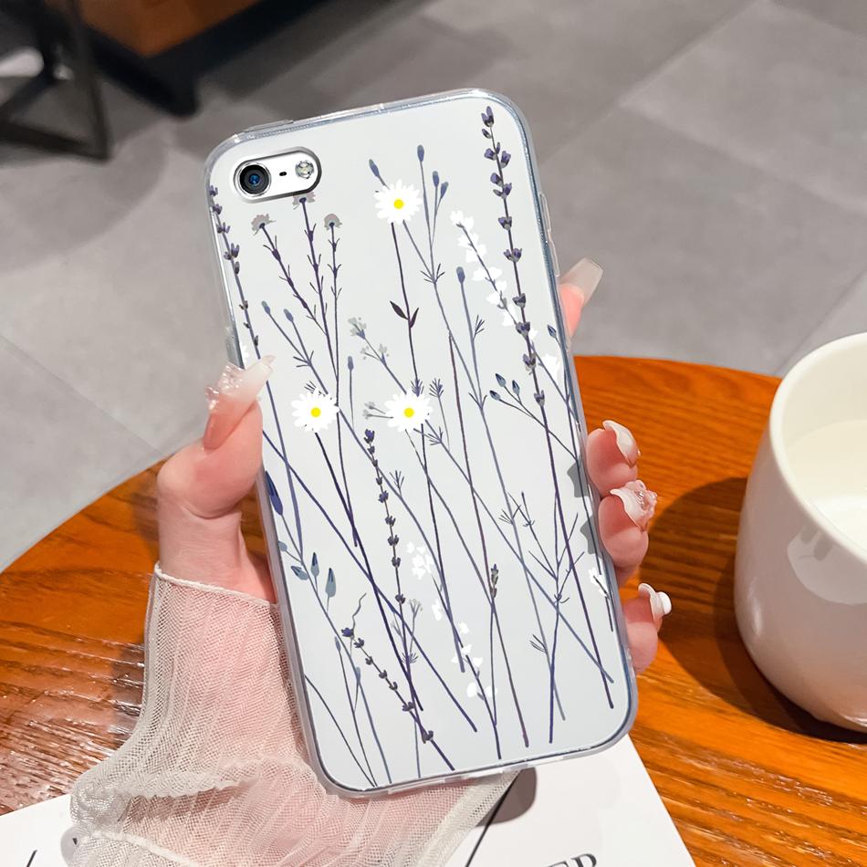Для iPhone 4 5 5S 6 Plus Чехол для телефона Чернильная живопись Мягкая прозрачная силиконовая задняя крышка Для Apple iphone4 iphone5 5 S iphone6 6+ Funda