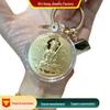 Shuibei Gold Zodiac Guardian Pendants Keychains - 999 Fine Gold, 20mg, Birth Buddha Gift