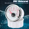 НОВЫЙ 52-мм манометр давления масла 0-5 бар 0-73 PSI 0-10 бар 0-145 PSI для морского транспорта и автомобилей с красной подсветкой 12 В 24 В