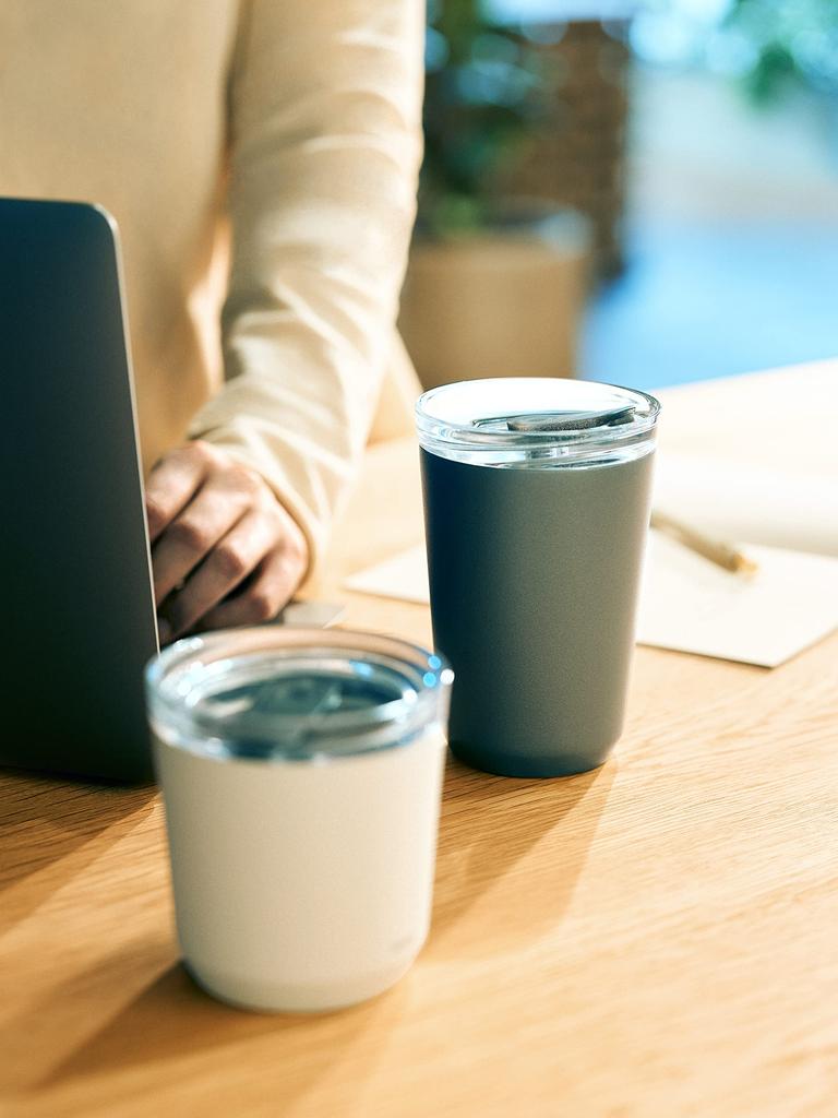 KINTO with 20443 To-Go Tumbler, 360ml, Plug, Coyote,