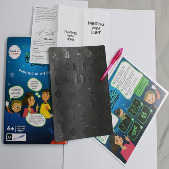 Светящаяся доска для рисования, высокая чувствительность, рисует плавно, игрушки для раннего развития детей, блокнот для записей и рисования для учеников