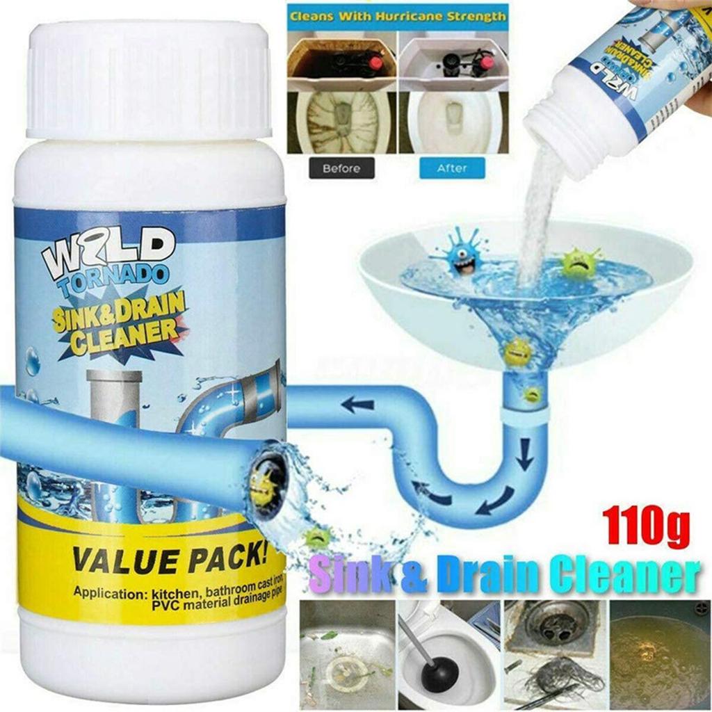 WildTornado Powerful Sink&Drain Cleaner High Efficiency Clog Remover