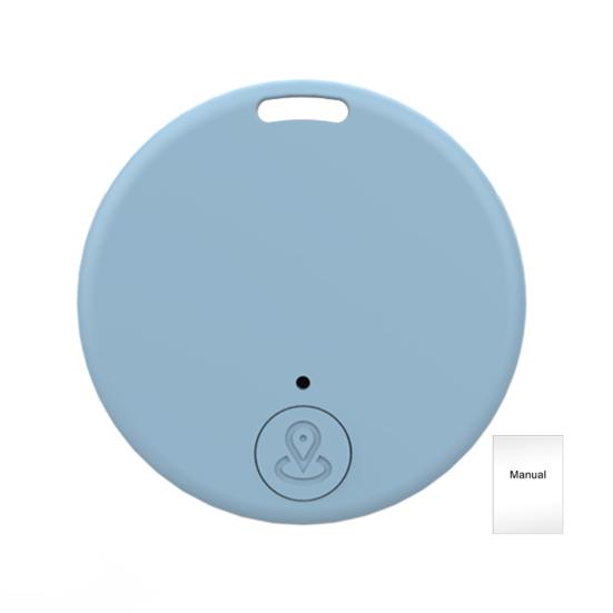 Круглый GPS-трекер с поддержкой Bluetooth, портативный, для ключей, кошелька, багажа, питомцев, искатель предметов, локатор, водонепроницаемый, двусторонняя сигнализация, устройство слежения против потери