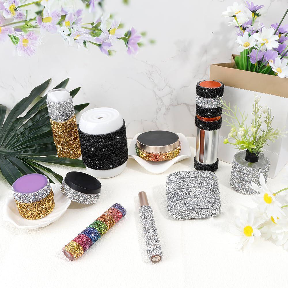 Самоклеящаяся хрустальная стразовая наклейка Алмазная лента Наклейка для DIY Стразы для искусства, ремесел, DIY, для украшения автомобиля, телефона, платья, обуви