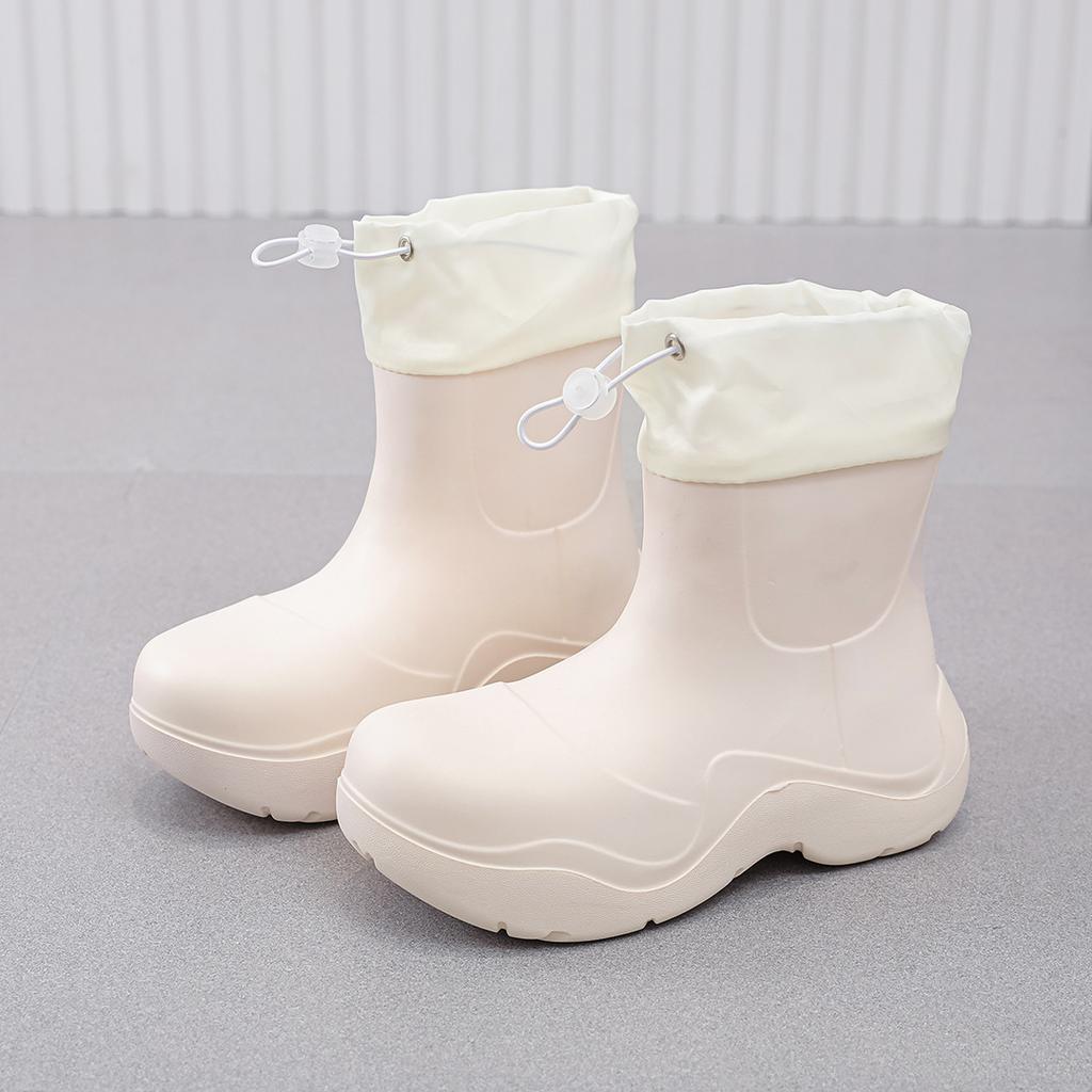 High Quality Women Rain Boots EVA Anti-slip Waterproof Shoes for Ladies and Students
