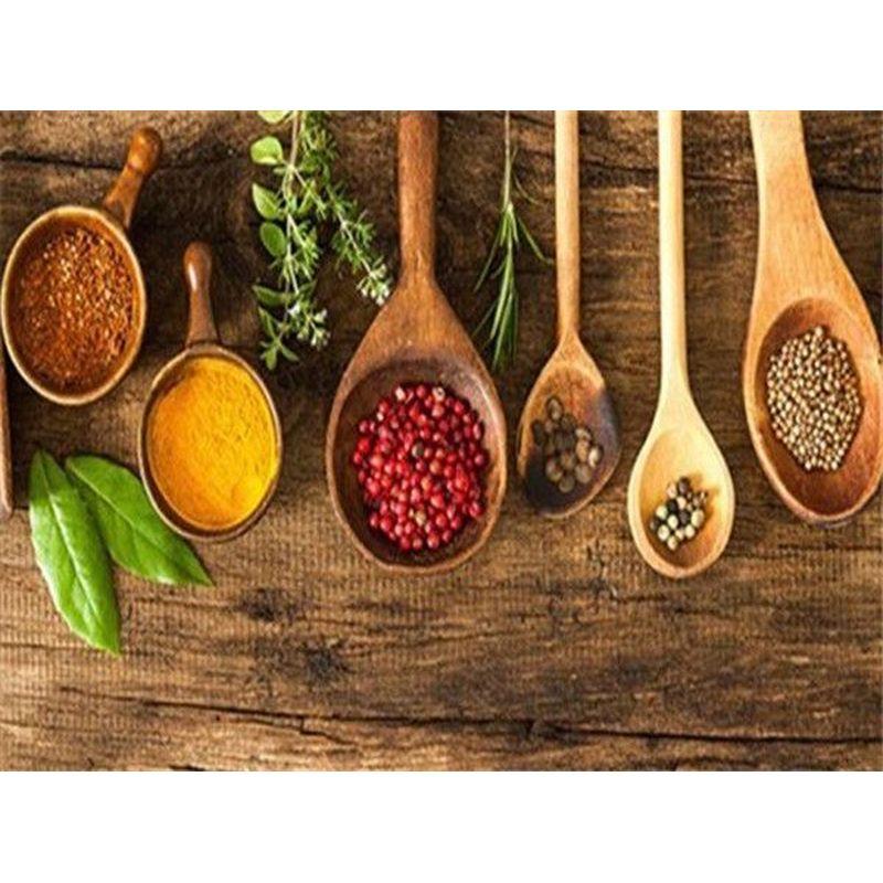 DIY 5D Diamond Painting Spice Diamond Embroidery Food Cross Stitch Full Round Drill Rhinestone Art Wall Home Decor Gift