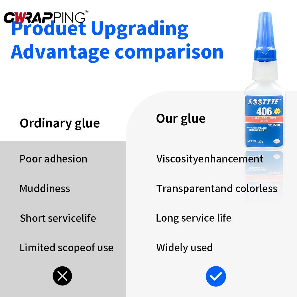 401-498 Моментальный Суперклей Универсальный Суперклей Мощный Моментальный Клей для Смолы Керамики Металла Стекла Быстросохнущий Инструмент для Ремонта Автомобиля