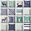 Creative Elk Cushion Covers Deer Pillowcases In the Forest Square Sofa Pillowcases Home Decor Pillowcases