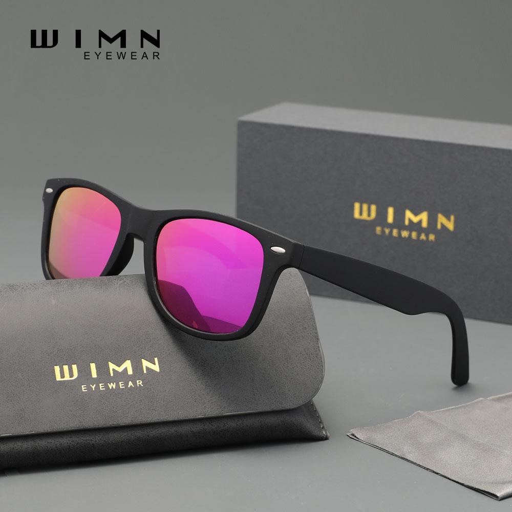 WIMN Brand Fashion UV400 Мужские солнцезащитные очки Защита глаз Поляризация TAC Линзы Очки Высокое качество TR90 Спортивные очки