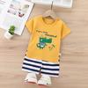 Kids Short Sleeve T-shirt + Shorts Set Summer