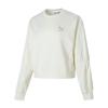 Solid Color Breathable Casual Loose Round Neck Long Sleeve Sweatshirt Women Sweatshirt White 625251-65