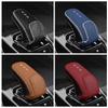 Collar Leather Car Gear Lever Cover For Geely Coolray Sx11 2022 2023 2024 Shift Knob Protector Pad Decoration Auto Modify Kit