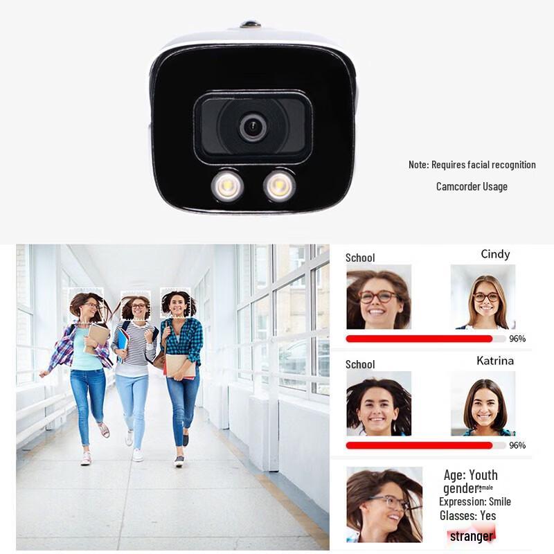 Dahua 6MP AI Камера-пуля для видеонаблюдения CN вилка (адаптер в комплекте)
