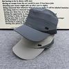 American Retro Quick-drying Flat-top Hat, New Sunscreen Hat, Men's and Women's Outdoor Riding Sunshade Cap