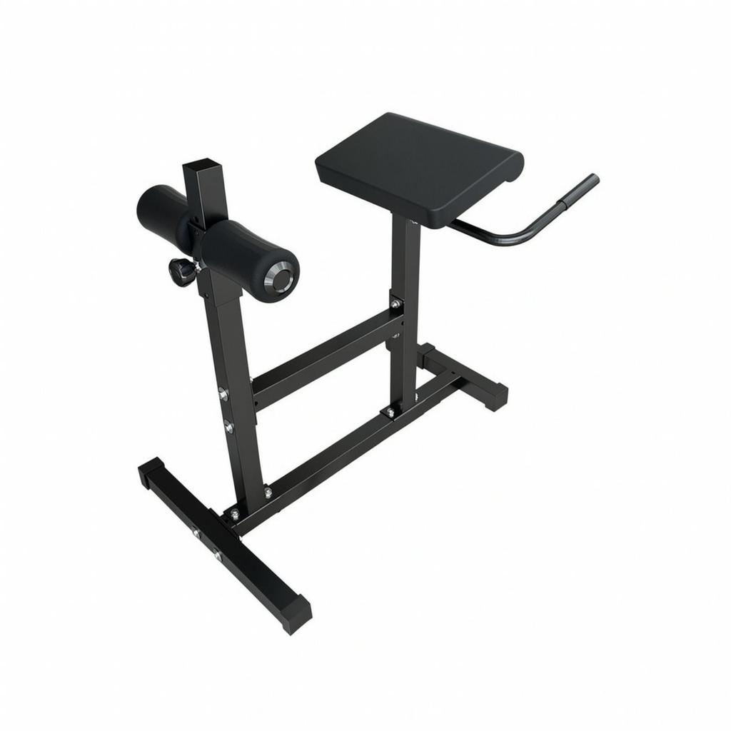 Roman Chair with Adjustable Height Heavy-Duty Compact for Home Gym