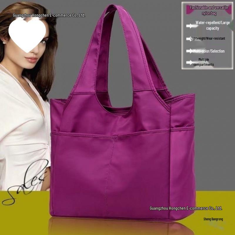 Женская сумка-тоут большой вместимости с множеством отделений – Идеально подходит для коротких поездок, покупок и мам