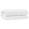 White Microfibre Duvet Set with Pillow 2 pcs