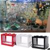 USB Illuminated Small Fish Tank Small Landscape Seaweed Ball Box Mini Aquarium Fish Tank with LED Lamp Light