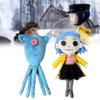 The Coraline Secret Door Plush Toy Cartoon Doll  Decoration Children Anime