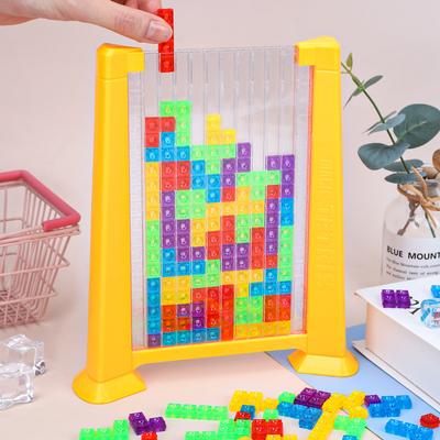 3D тетрис, красочные строительные блоки, игрушка, сменная просветляющая головоломка, креативная настольная игра, классическая научная образовательная дет...