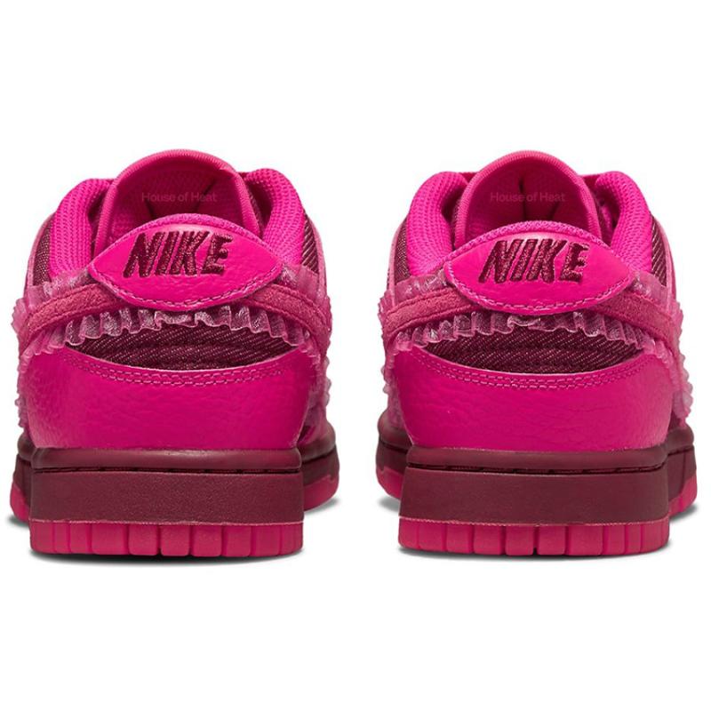 Nike Dunk Low 'День святого Валентина' Женские кроссовки для скейтбординга DQ9324-600