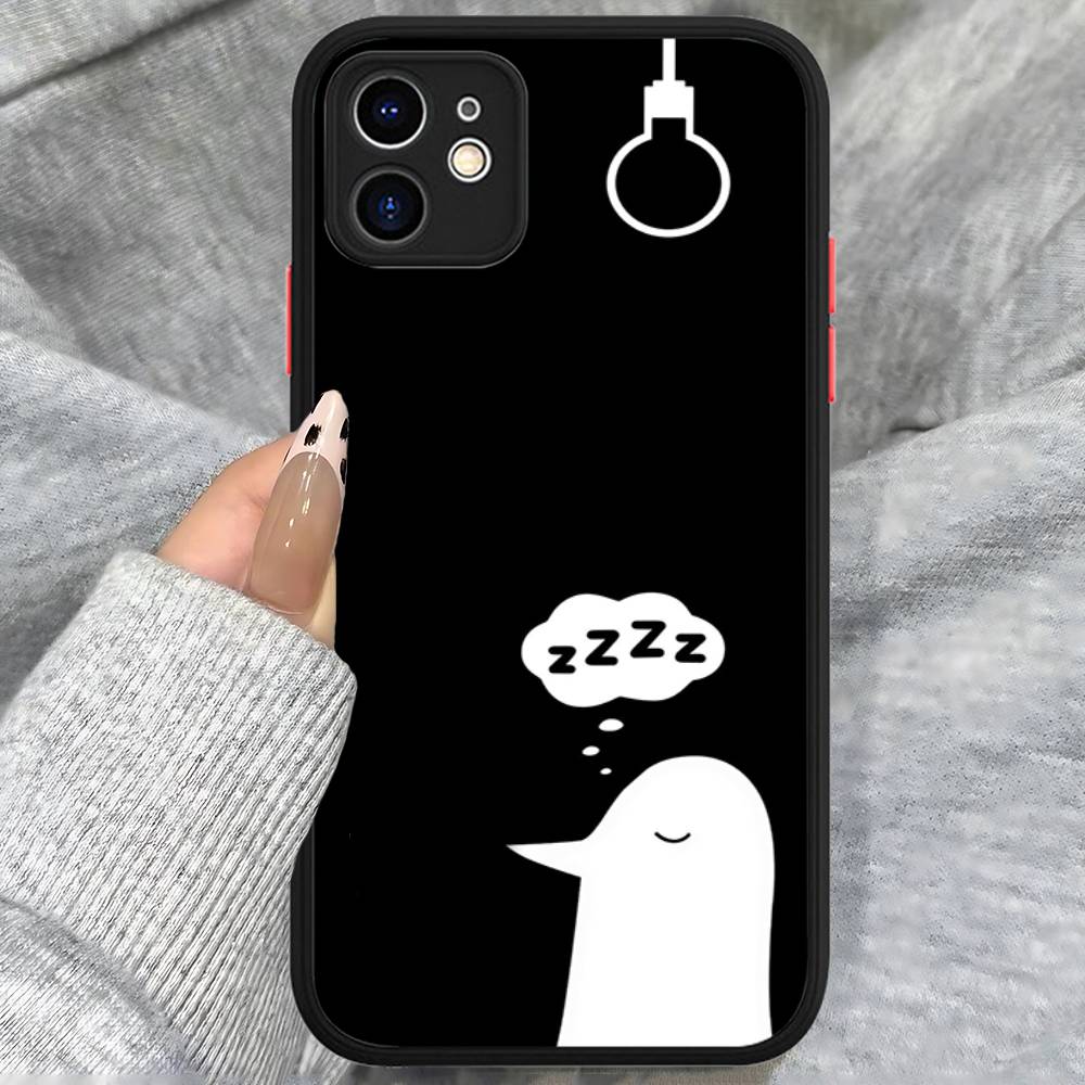 Goodnight Punpun Hot Comics Phone Cases For IPhone 16 15 14 Plus 13 12 11 Pro Max Matte Oft Bumper Phone Cover