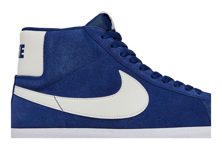 Men's Sneakers Nike SB Blazer Mid Royal Blue White Royal Blue/White
