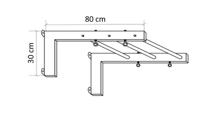 pull-up Steel wall mounted