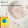 Mobile Phone Toy with 5 Songs Portable Cartoon Colorful Round Edge Exercise Responsiveness Gentle Sound Toddler Cell