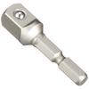 Impact Driver Socket Adapter, 9.5mm (3/8") Width, 45mm Length, for Square Drives, 0030-5069
