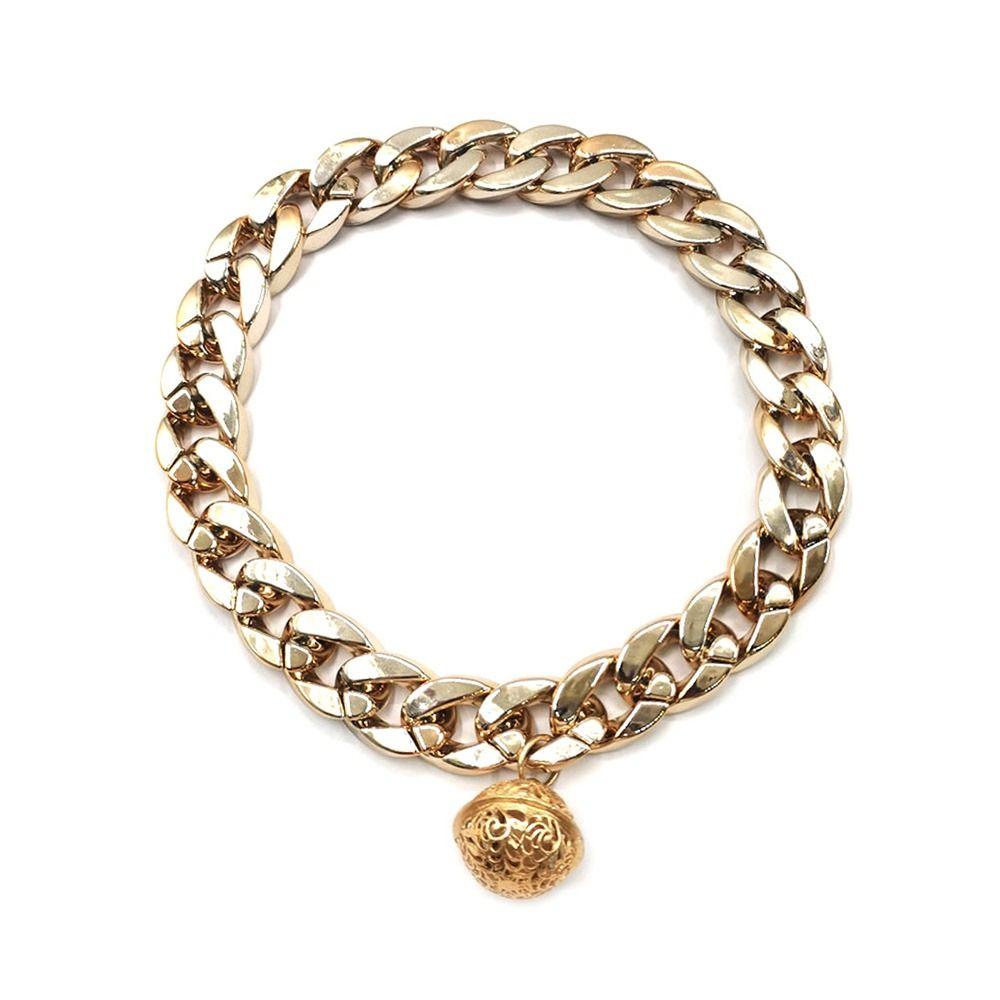 Party Dog Supplies Cat AccessoriesL Pet Necklace Dogs Collar Bulldog Pitbull Collar Cuban Chain