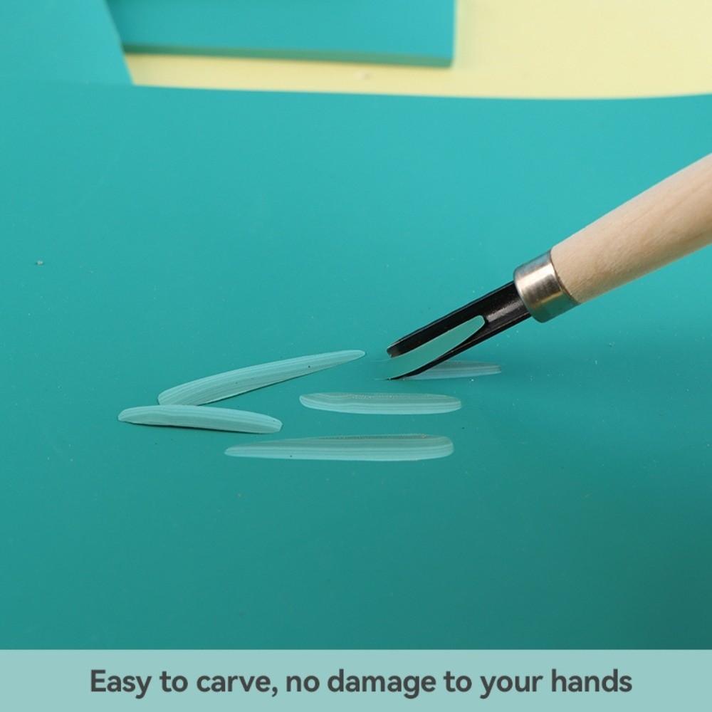 a5/A4/8K Linoleum Carving Rubber Block Engraving Sheet Printing Board Plate Printmaking Art