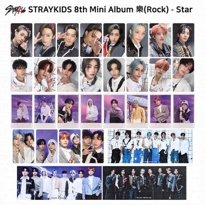 SKZ 8th Mini Album Rock Star Rockstar Rock Roll Limited Ver Unit Фотокарточка