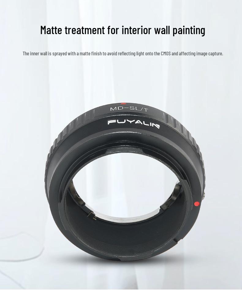 MD to Leica SL/T Lens Adapter Ring for Minolta Seagull MD to L-Mount (Sigma FP, Panasonic)