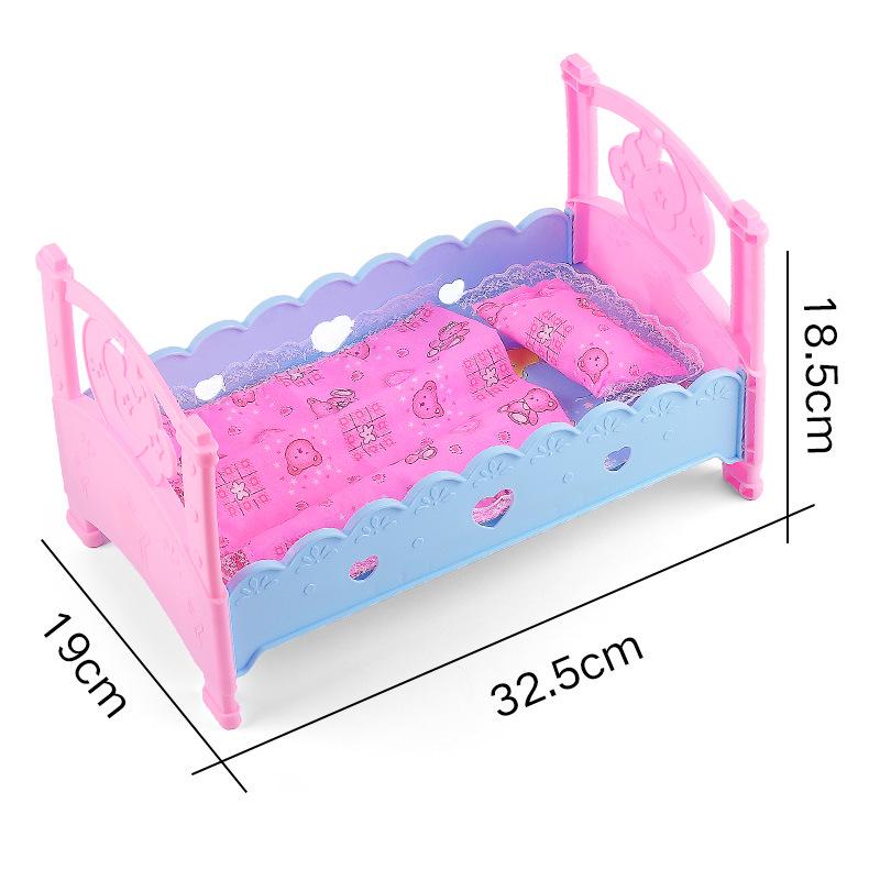 Мебель для спальни кукольного домика, сделай сам (Куклы в комплект не входят)