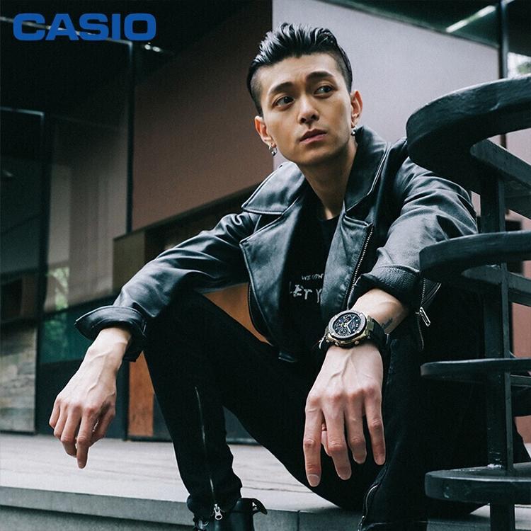 Casio Мужские часы G-STEEL Черные GST-S300G-1A9 GST-S300G-1A9
