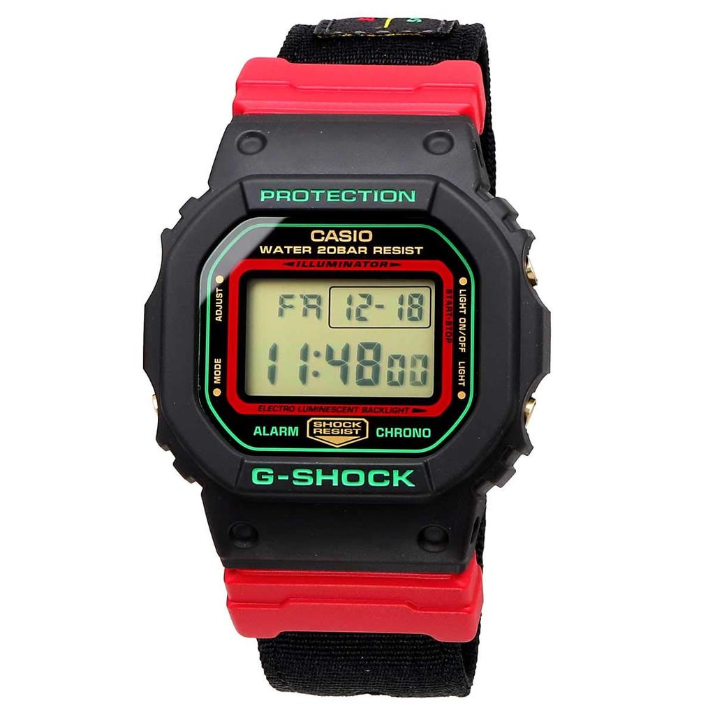 Casio G-Shock Мужские и женские унисекс цифровые часы Speed, Черные, DW-5600THC-1 [Параллельный импорт]