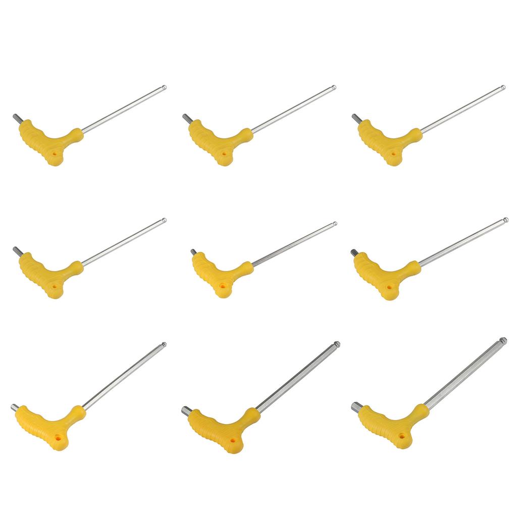 High Strength Handle Key T Shaped Wrench Versatile Easy To Use Tool for Mechanical Repairs & Automotive Maintenance