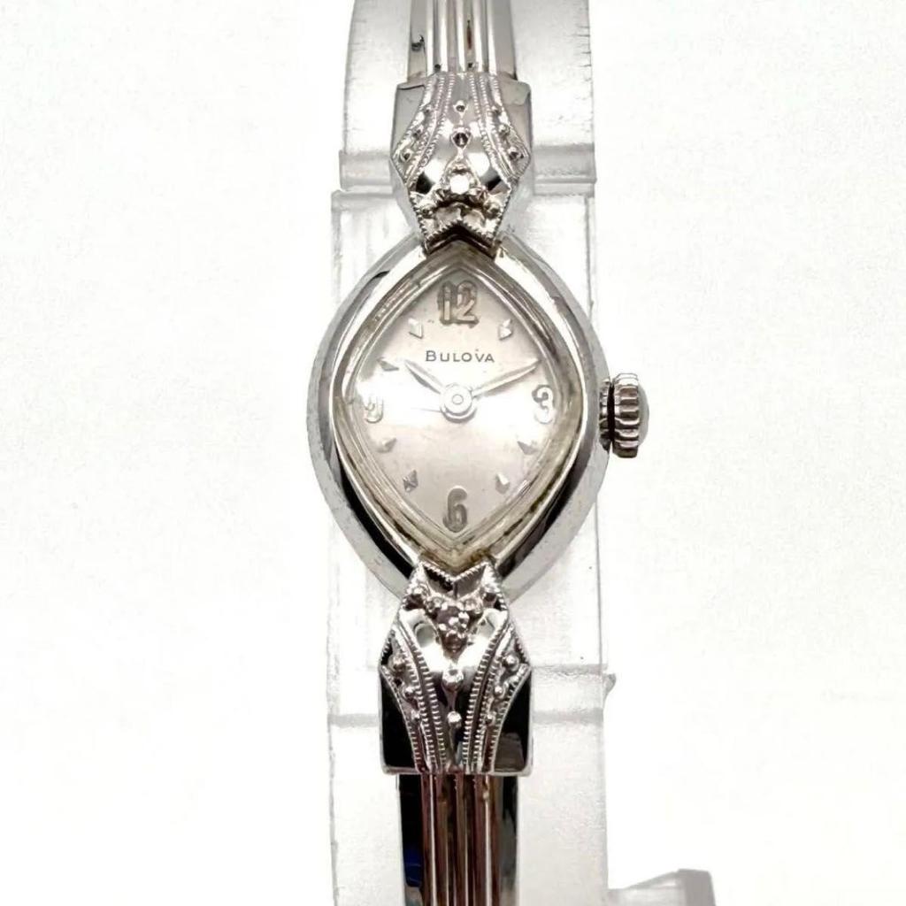 Б/у A012 BULOVA Винтажные женские часы-браслет