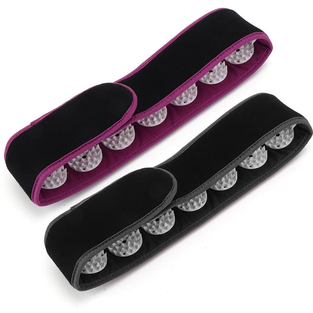 Портативная акупунктурная массажная повязка на голову с регулируемым ремешком для облегчения боли и фитнеса