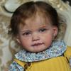 BZDOLL 65 СМ 26 Дюймов 3D Раскрашенная Кожа с Венами Мягкий Винил Кукла Реборн Девочка Игрушка Большая Принцесса Малышка Коллекция Художника Ручная Работа Бебе