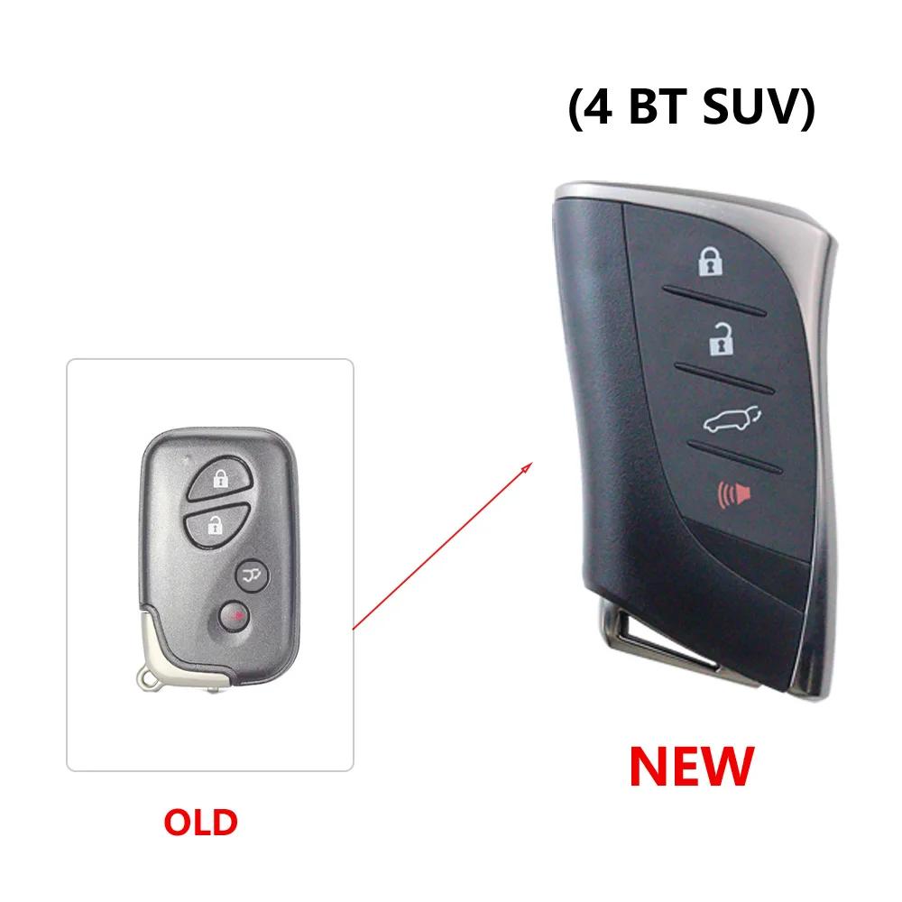 for Lexus IS250 IS300C RX270 GX460 ES240 ES350 LS460 GS300 450h 460h Replacement Modified Upgrade Car Key Fob Case Shell Housing