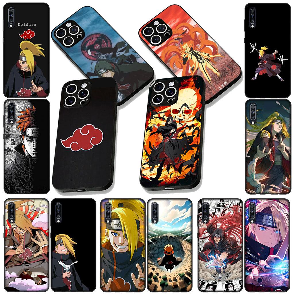 for Samsung Galaxy Note 20 9 8 S8 S10 S9 Plus A54 A33 A21S A31 M21 S10E A17 Case Deidara Narutos Pain Akatsuki Uchiha Itachi