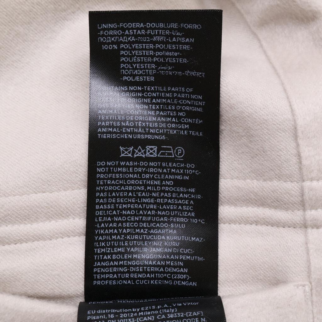 ZEGNA [Excellent Condition/Domestic Authentic] Oasi Cashmere Aiba Cashmere Oversized Long Sleeve Shirt/ tops XL IvoryUsed
