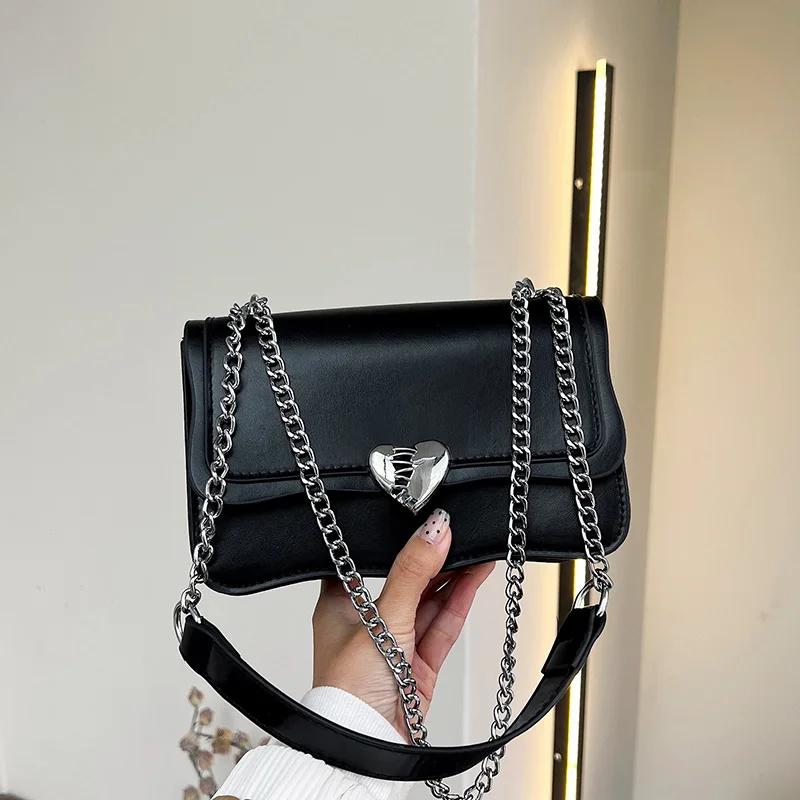 Женская сумка через плечо с нишевым дизайном, новая модная маленькая квадратная сумка через плечо, универсальная, высокого качества