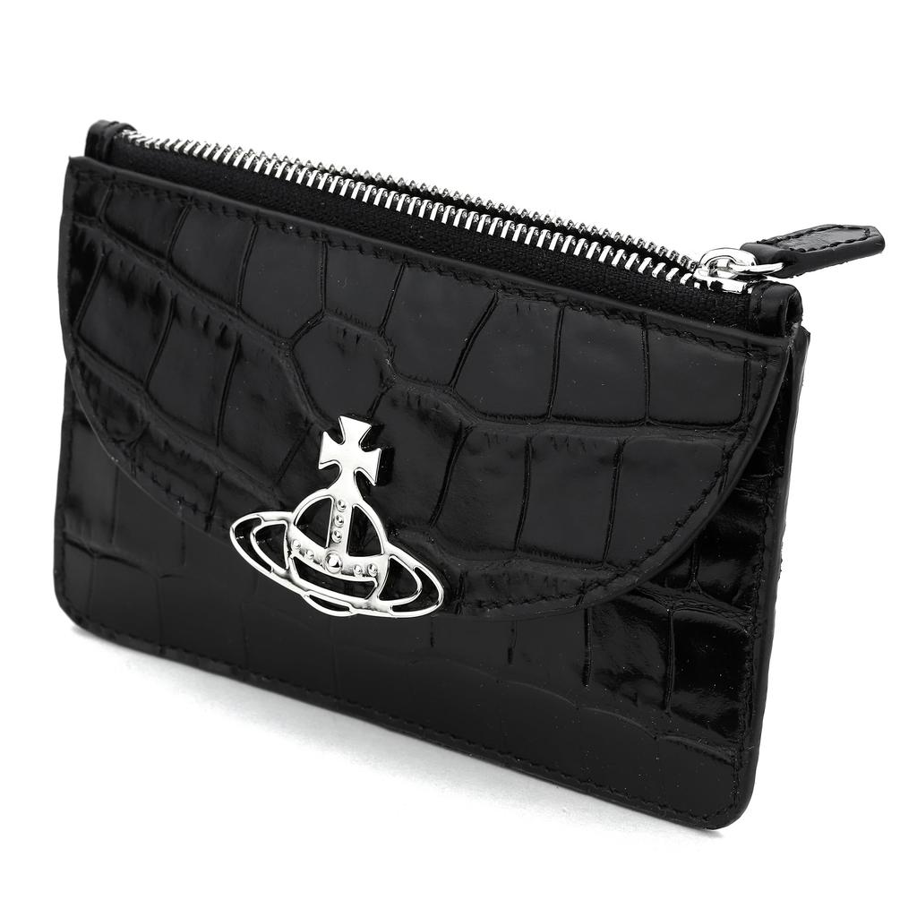Держатель для карт Vivienne Westwood в форме полумесяца, Черный, 51110053 L0039 N401 [Б/У]