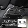 For Porsche 718 982 Cayman Boxster T S GTS GT4 Spyder RS Car Overhead Reading Light Panel Frame Carbon Fiber Sticker Accessory