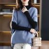 Lazy Style Korean Women Vintage All-match Sweater Vest Spring Autumn Fashion Batwing Sleeve V-Neck Loose Casual Knit Pullovers